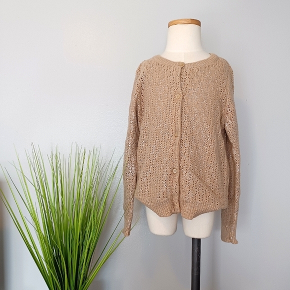 Gymboree Other - Gymboree Metallic Sweater Cardigan